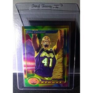 1993-94 Topps Finest Elden Campbell #75 Basketball Card